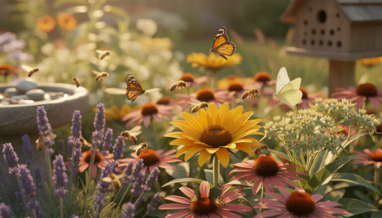 découvrez comment attirer les abeilles et les papillons dans votre jardin grâce à des astuces simples et efficaces pour favoriser la biodiversité et embellir votre espace extérieur.